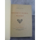Vigny Alfred de Servitude et grandeur militaires numéroté sur velin 1926 état de neuf beau livre.
