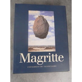 René Magritte Catalogue Exposition du centenaire 1998 livre de référence beaux arts parfait état