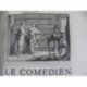 Remond de Saint Albine Le comédien Théatre Edition originale maroquin du temps interprétation jeu