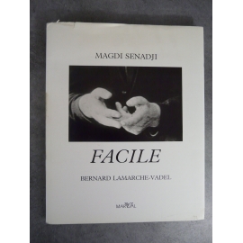 Lamarche-Vadel Bernard Magdi Senadji Photos noir et blanc beau livre Marval