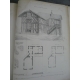 Normand fils Paris moderne ou choix de maisons construites Architecture 160 planches