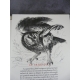 Hans Herni Buffon Gonin superbes lithographies animalières de Herni