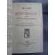 Le Baron Raverat De Lyon à Montbrison par les chemins de fer Monts du lyonnais 1876 bel exemplaire avec carte
