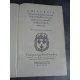 Guido Guidi Chirurgia e graeco in latinum conversa 1544 Fac-similé de 1970 in folio Belle provenance