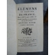 Millot Elemens de L'histoire de france depuis Clovis jusqu'a Louis XV 3/3 volumes Durand 1777