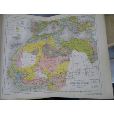 Duponchel Le chemin de fer trans-saharien jonction coloniale entre Algérie et Soudan Cartes