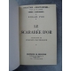 Edgar Poe Charles Baudelaire Le scarabée d'or Série Angoisse Select univers La bruyère reliure du temps