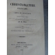 Vinet Etudes sur la littérature de l'enfance Chrestomathie française Bruxelles 1850