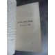 Thiers De la propriété , du communisme, du socialisme Edition originale signée reliure de l'époque.