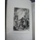 Anquetil Histoire de France 5/5 volumes gravures Paris Krabbe 1853 Reliures cuir de l'époque.
