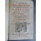 BARTHOLIN (BARTHOLINI), THOMAS. Anatomia complet des 120 gravures d'anatomie.Lyon 1677