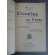 Willy Colette Claudina en Paris 2eme edition espagnole plein veau marbré belle reliure .vers 1903