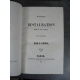 Lubis Histoire de la restauration, 1837 bel exemplaire parfaitement relié à l'époque .