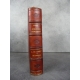 Jussieu Adrien de Botanique Histoire naturelle 812 figures Masson 1852 Bel exemplaire reliure cuir
