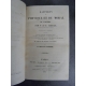 Cabanis Rapport du physique et du morale de l'homme Paris Masson 1843 Bel exemplaire reliure cuir