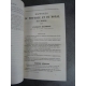 Cabanis Rapport du physique et du morale de l'homme Paris Masson 1843 Bel exemplaire reliure cuir