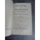 Laponneraye Dictionnaire historiques des peuples anciens et modernes + 50 feuillets vierges, histoire , papier restauration