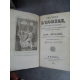 Homère traduit par Bitaubé Iliade et Odyssée Rare impression de Nancy Haener 1832 Demi reliure cuir .
