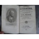 Homère traduit par Bitaubé Iliade et Odyssée Rare impression de Nancy Haener 1832 Demi reliure cuir .