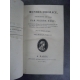 Horace traduit Daru Pierre. Paris Levrault et Schoell.1804 Reliure plein veau de l'époque .