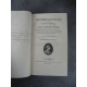 Horace traduit Daru Pierre. Paris Levrault et Schoell.1804 Reliure plein veau de l'époque .