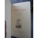 Victor Hugo Odes et Ballades , les orientales Lemerre bien relié demi cuir de l'éditeur sous emboitage
