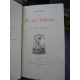 Balzac Eugénie Grandet Le père Goriot Lemerre bien relié demi cuir de l'éditeur sous emboîtage