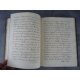 Manuscrit Réflexions sur le génie d’Horace de Despreaux et de Rousseau par Mr le duc de Nivernois Reliure plein maroquin