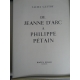 Guitry Sacha Jeanne Arc à Pétain 1429-1942 illustré histoire