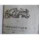 Manuscrit L'Arithmétique à la portée de tout le monde fin XVIIIe finement calligraphié Mathématique science calcul
