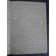 Manuscrit Journal de Voyage en Italie en 1833 de Mars à Juillet, inédit, réflexions philosophiques