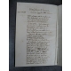 Manuscrit Fables et contes par Charles Michel Contes grivois humour calligraphie