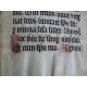 Manuscrit sur vélin du XVe siècle , Pater Noster, Agnus Dei ... reliure aux petits fers Graduel maroquin