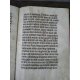 Manuscrit sur vélin du XVe siècle , Pater Noster, Agnus Dei ... reliure aux petits fers Graduel maroquin