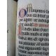 Manuscrit sur vélin du XVe siècle , Pater Noster, Agnus Dei ... reliure aux petits fers Graduel maroquin
