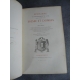 Exemplaire de présent aux Armes de Napoléon III Jules Baux Nobiliaire de l'Ain Reliure bibliophilie Collection empire