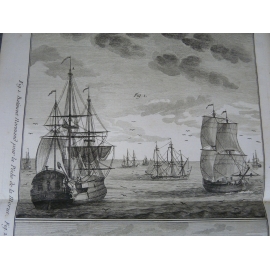 Duhamel du monceau Planches des pêches Encyclopédie Panckoucke diderot 132 planches complet.Bateau marine gravure.