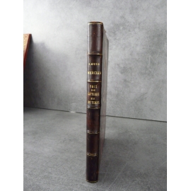 Louis Mercier Voix de terre et du temps 1920 Bibliothèque du bibliophile Numéroté sur vélin reliure signée.