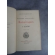 Derome L. Ccauseries d'un ami des livres Les éditions originales des romantiques Rouveyre 1886 Papier vergé de hollande.