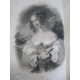 Pleine reliure romantique, galerie des dames Byron 39 portraits finement gravés