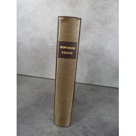 Collection Bibliothèque de la pléiade NRF Montaigne Essais collector 1953 bon exemplaire