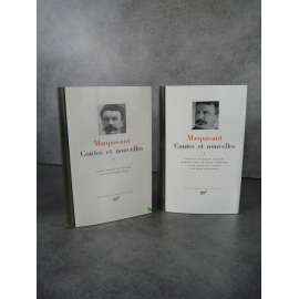 Collection Bibliothèque de la pléiade NRF Maupassant Contes et nouvelles bel exemplaire