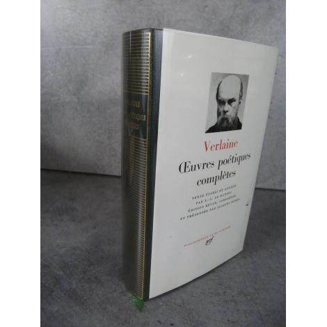 Collection Bibliothèque de la pléiade NRF Paul Verlaine Oeuvres poétiques complètes bel exemplaire