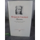 Collection Bibliothèque de la pléiade NRF Benjamin Constant Oeuvres bel exemplaire