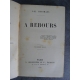 Huysmans Joris-Karl A rebours Troisième mille précieuse édition de 1889 en reliure d'époque, roman décadent