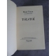 Troyat Henri Tolstoï Fayard Edition originale, un pavé en grand papier non coupé, à l'état parfait de neuf.
