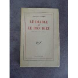 Jean Paul Sartre Le diable et le bon Dieu Edition originale N°177 sur pur fil navarre. 2eme grand papier.