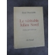 René Fonvielle Le véritable Julien Sorel Edition originale Stendhal Grenoble le rouge et le noir