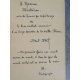 Paul Fort Le pélerin de la france bel envoi avec fragment de poème. Flammarion 1948