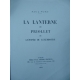 Paul Fort La Lanterne de Priollet Le N°1 exemplaire sur pur fil des imprimeurs avec envoi à Robert et Albert Emile-Paul